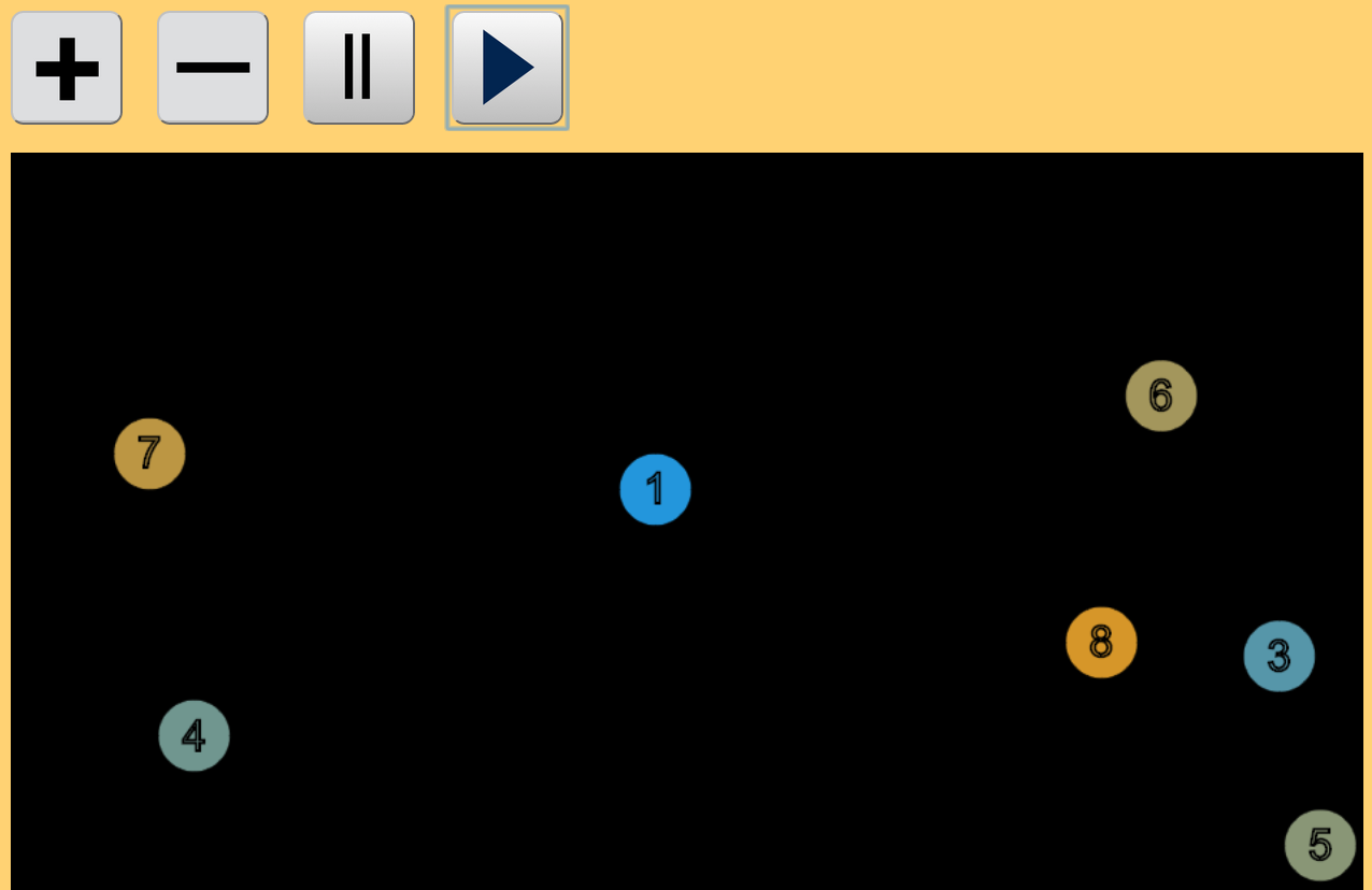 Count balls using JavaScript